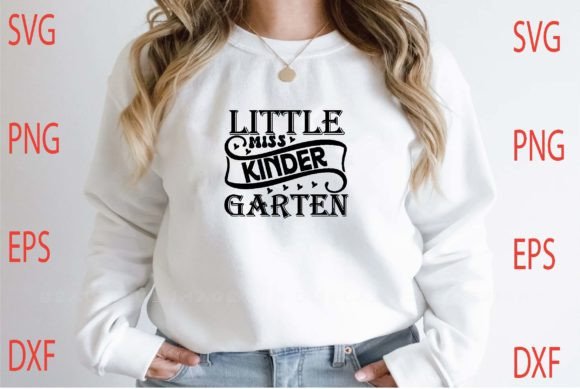 Little Miss Kinder Garten Svg Design Review