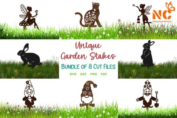Review of Mixed Garden Stakes Laser Cut Design