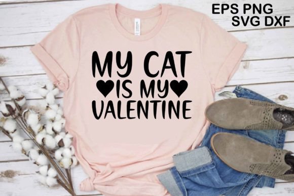 Valentine’s Day T Shirt Design My Cat I Review